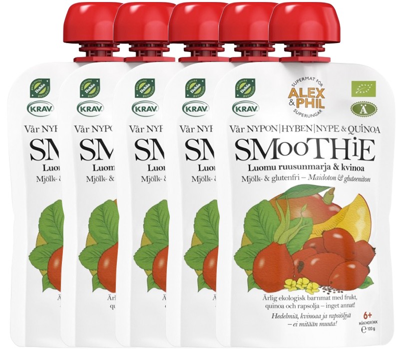 Eko Smoothie Nypon & Quinoa 6m 5-pack - 48% rabatt