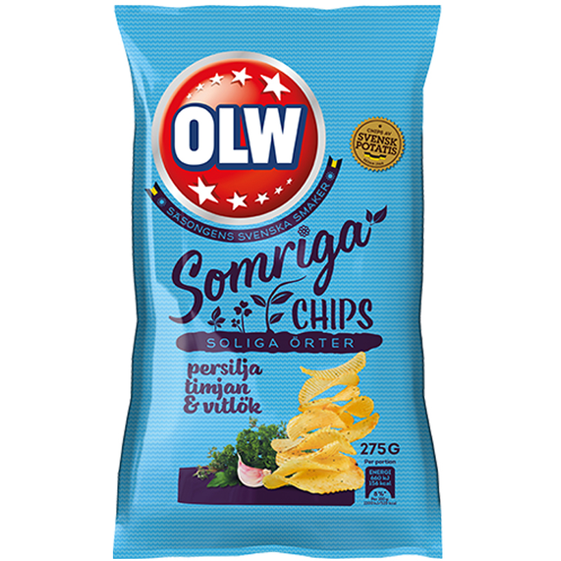 Chips Persilja, Timjan & Vitlök - 85% rabatt