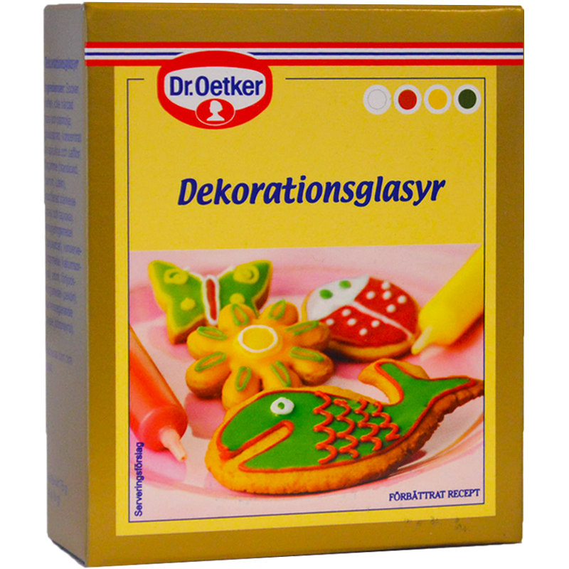 Dekorationsglasyr - 60% rabatt