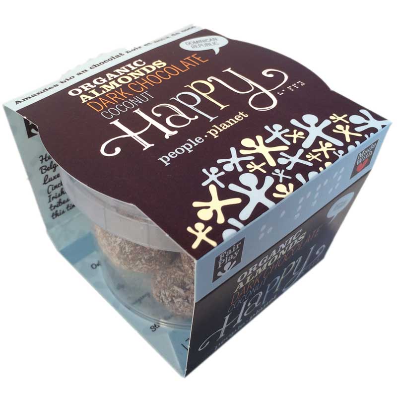 Happy Mandlar mörk choklad - 60% rabatt