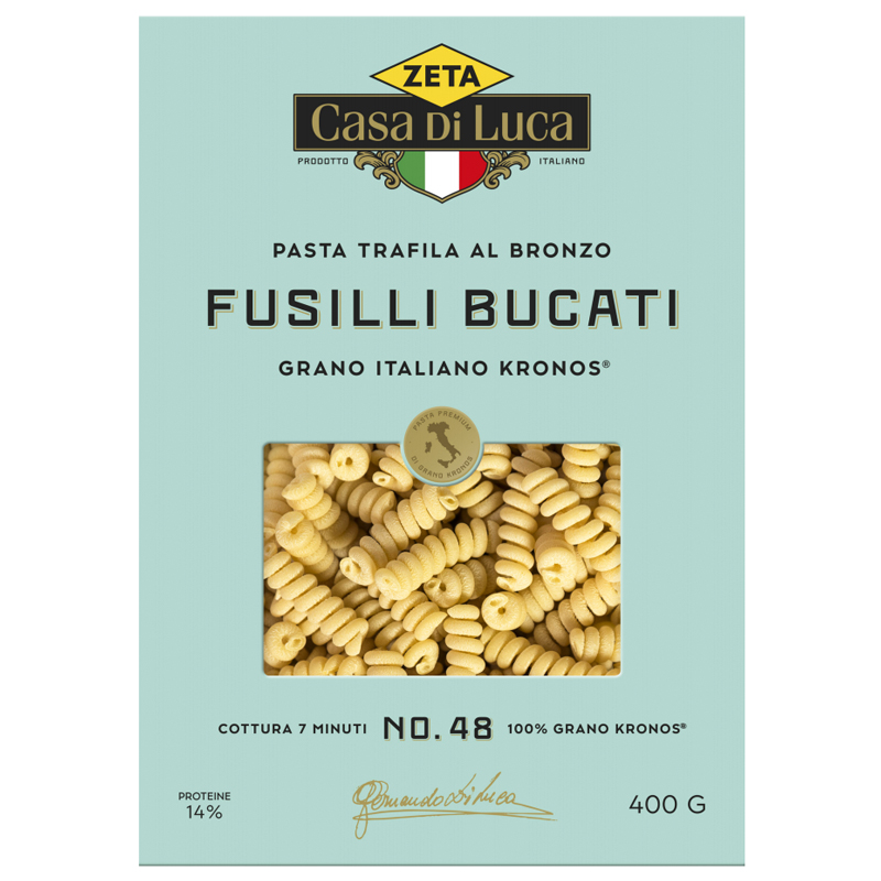 Pasta "Fusilli Bucati" 400g - 18% rabatt