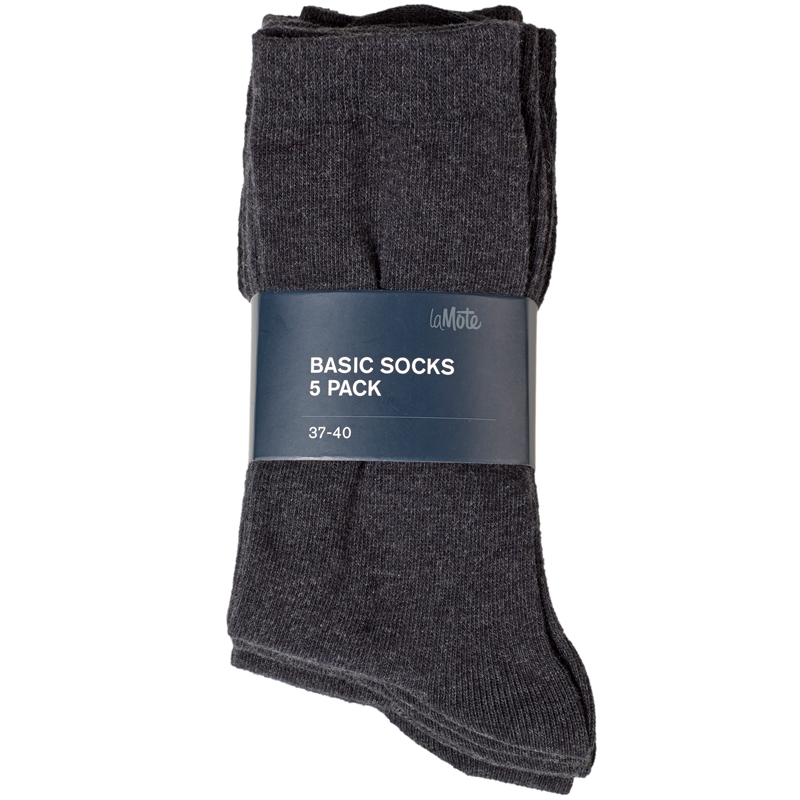 Strumpor "Basic" 37-40 5-pack - 43% rabatt