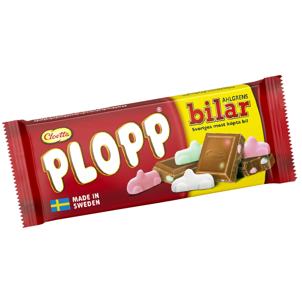 Plopp Ahlgrens bilar kaka 75g