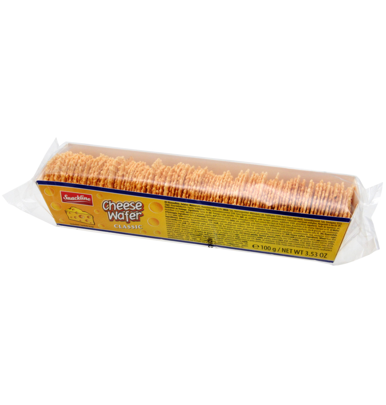 Snackline Cheese wafers classic 100g