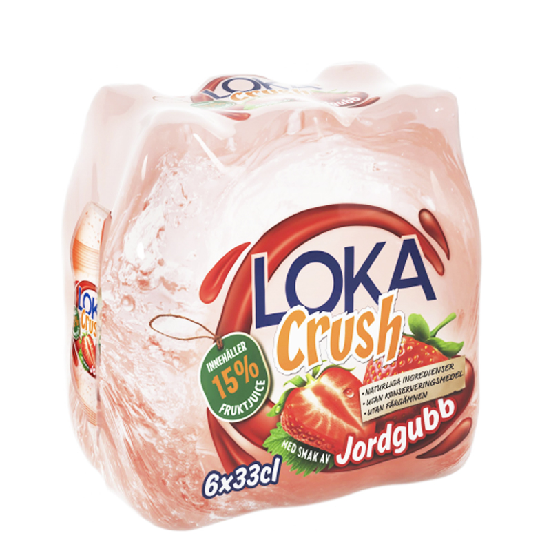 Loka "Crush" Jordgubb 6 x 33cl - 39% rabatt