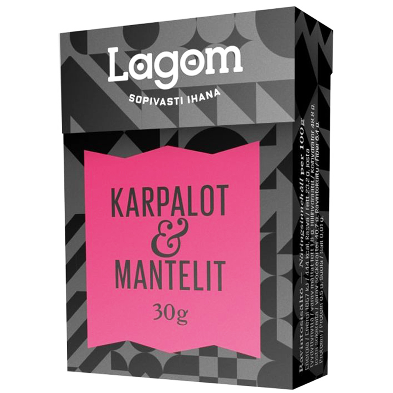 Tranbär & Mandlar 30g - 9% rabatt