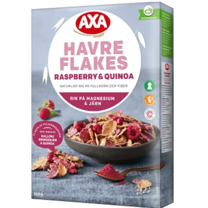 Havreflakes Hallon & Quinoa - 34% rabatt