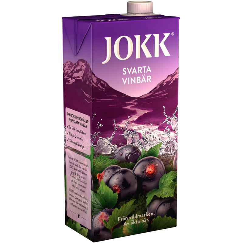 Bärdryck Svarta Vinbär 1l - 21% rabatt