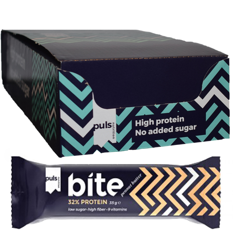 Proteinbar med jordnötsmak 24-pack - 24% rabatt