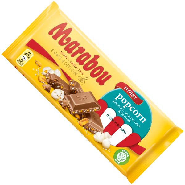 Marabou Popcorn 185g