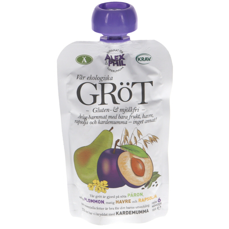Gröt Päron & Plommon 6M - 17% rabatt