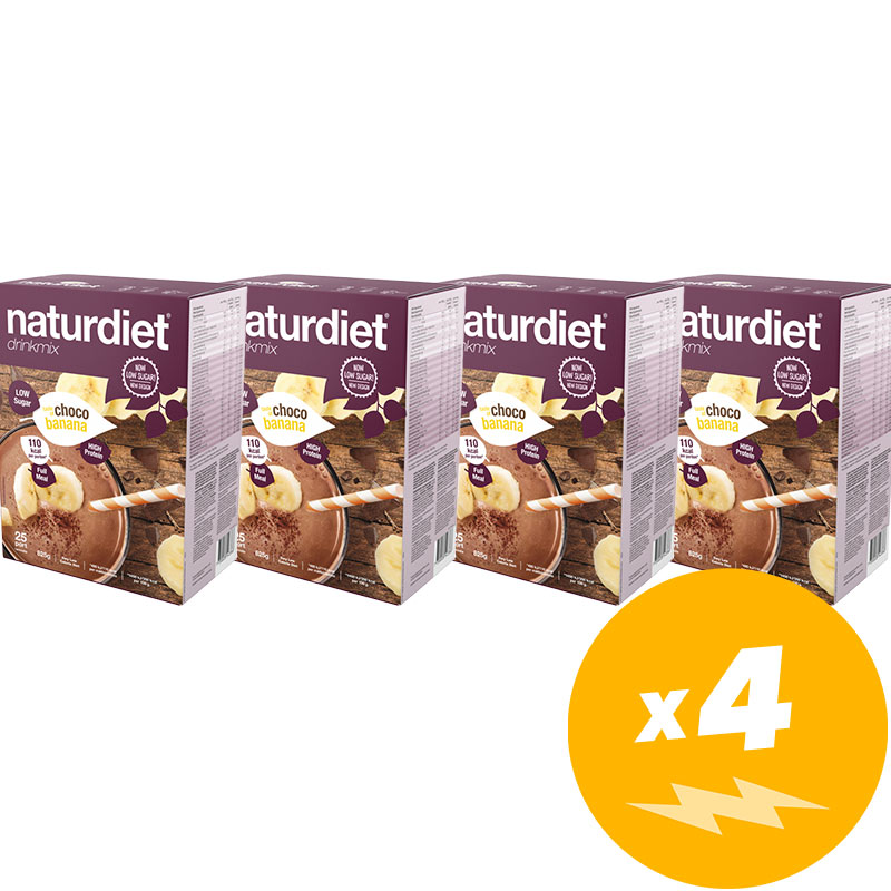 Drinkmix Choklad & Banan 4-pack - 47% rabatt