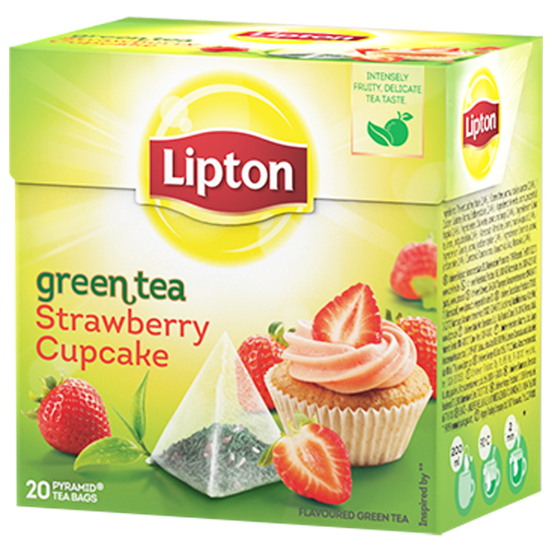 Grönt Te Strawberry Cupcake - 21% rabatt