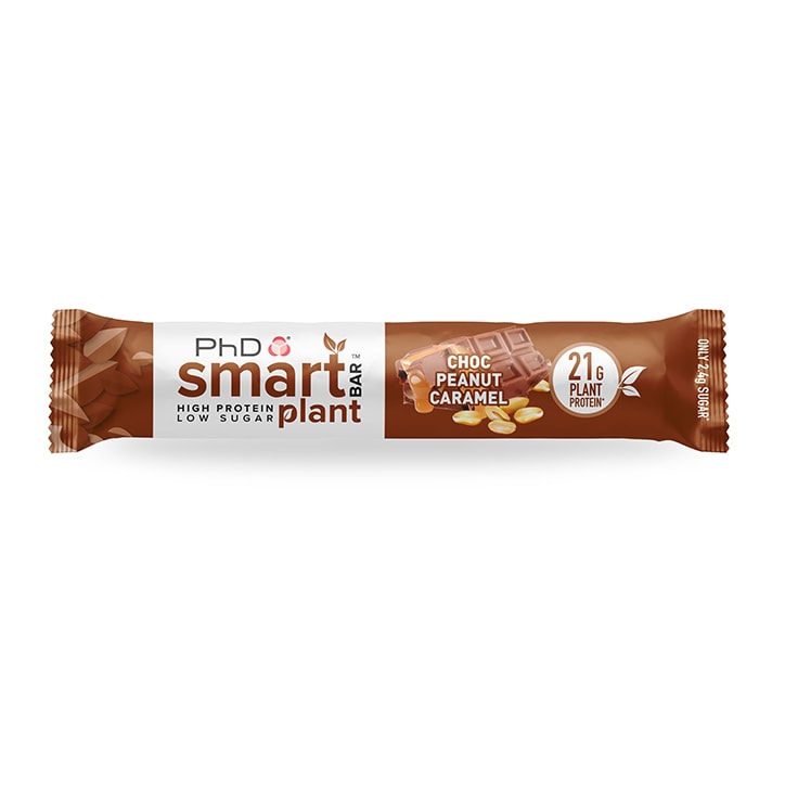 PhD Smart Bar Plant Chocolate Peanut Caramel 64g