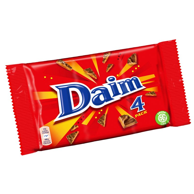 Daim 4-pack - 12% rabatt