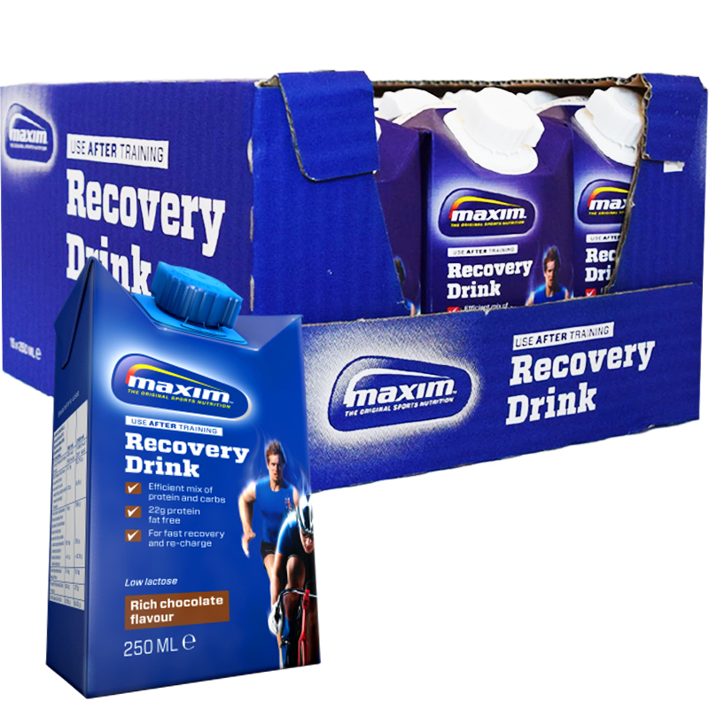 Hel Låda "Recovery Drink" Choklad 15 x 250ml - 73% rabatt