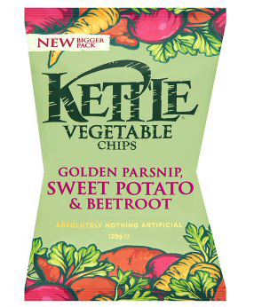 KETTLE Vegetable Chips 125g