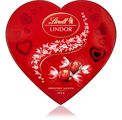 Lindor Hjärta mjölkchoklad 200g