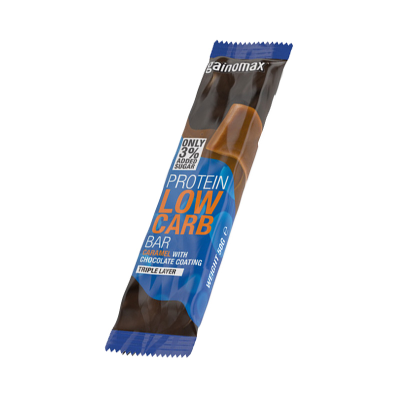 Proteinbar "Low Carb" Karamell - 61% rabatt