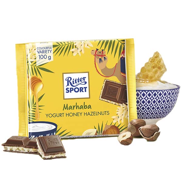 Ritter Sport Yoghurt Honey Nuts 100g