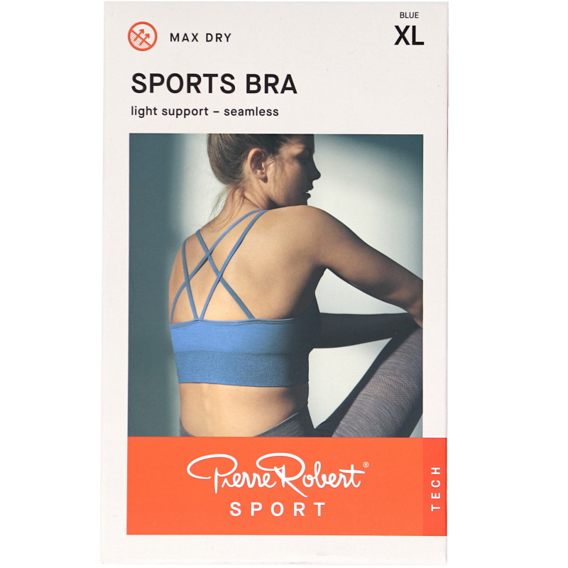 Sport-BH Light Support Hydro Blue Stlk XL - 65% rabatt
