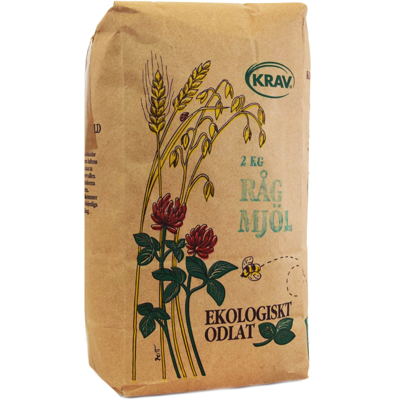 Rågmjöl 2kg - 64% rabatt