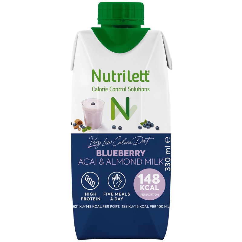 Måltidsersättningsshake Blueberry, Acai & Almond - 43% rabatt