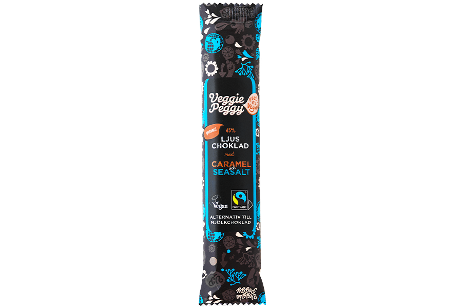 Veggie Peggy Bar - Caramel & Seasalt 35g