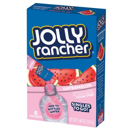 Jolly Rancher Singles to Go 6 pack - Watermelon