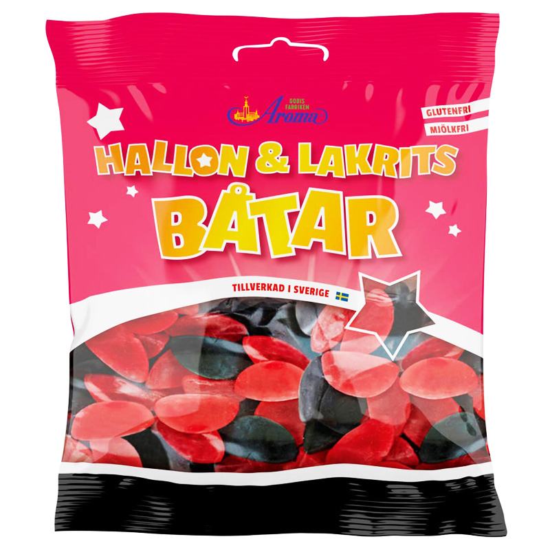 Godis Hallon & Lakritsbåtar - 16% rabatt