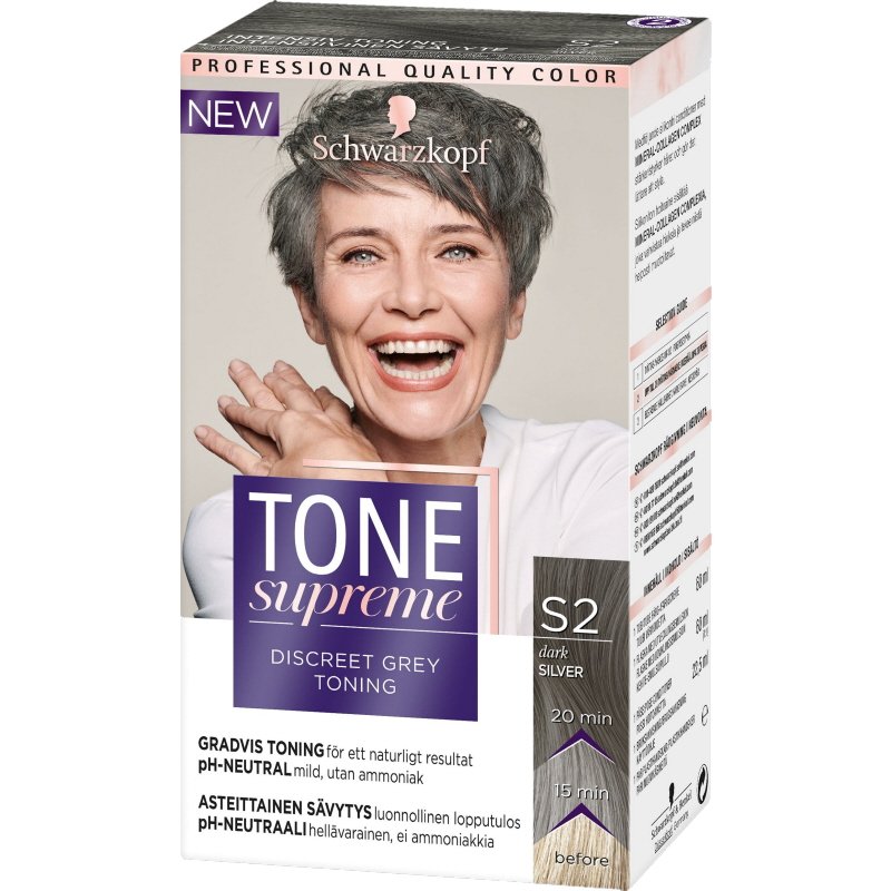 Toningsfärg S2 Dark Silver - 61% rabatt