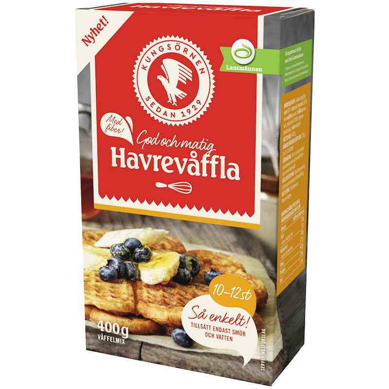 Havrevåffla - 65% rabatt