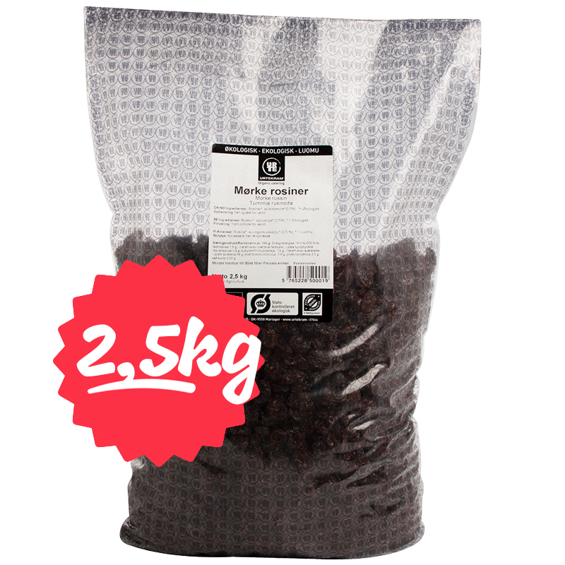 Eko Russin Mörka 2,5kg - 60% rabatt