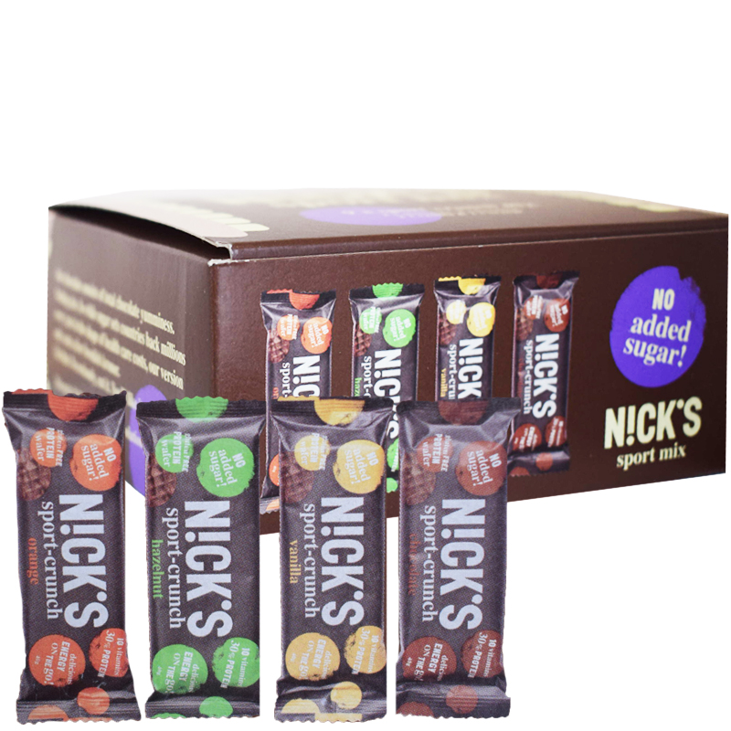 Hel Låda Proteinbars "Sport Mix" 9 x 40g - 43% rabatt