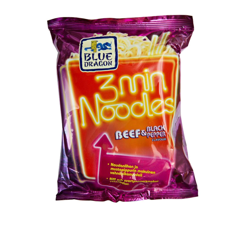 Nudlar Beef & Black Pepper - -1% rabatt