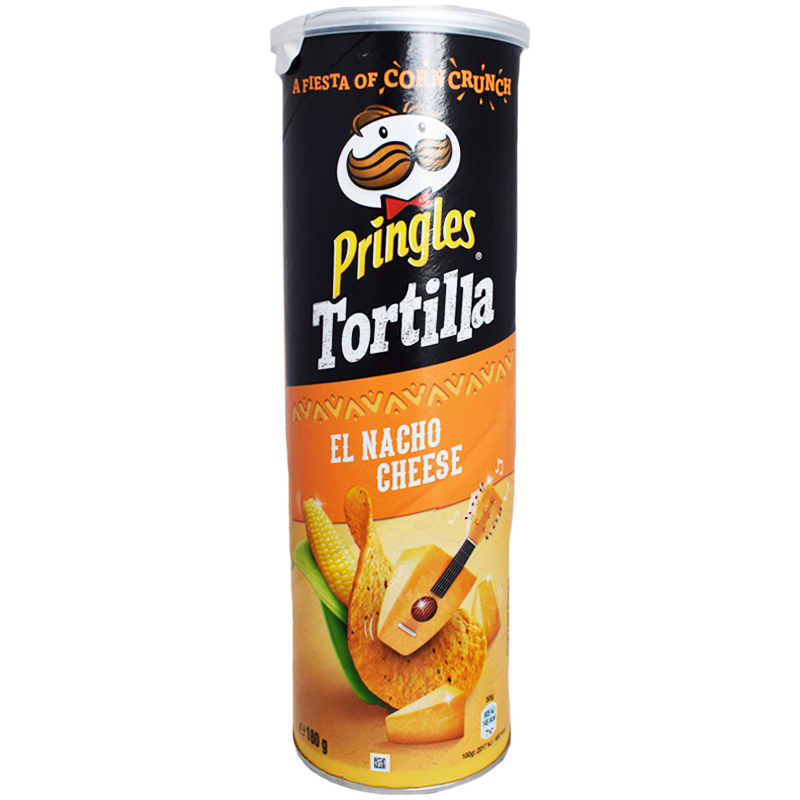 Tortillachips "Nacho Cheese" 180g - 10% rabatt