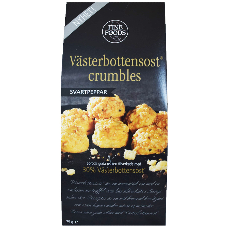 Ostkex Västerbottenost & Svartpeppar 75g - 42% rabatt