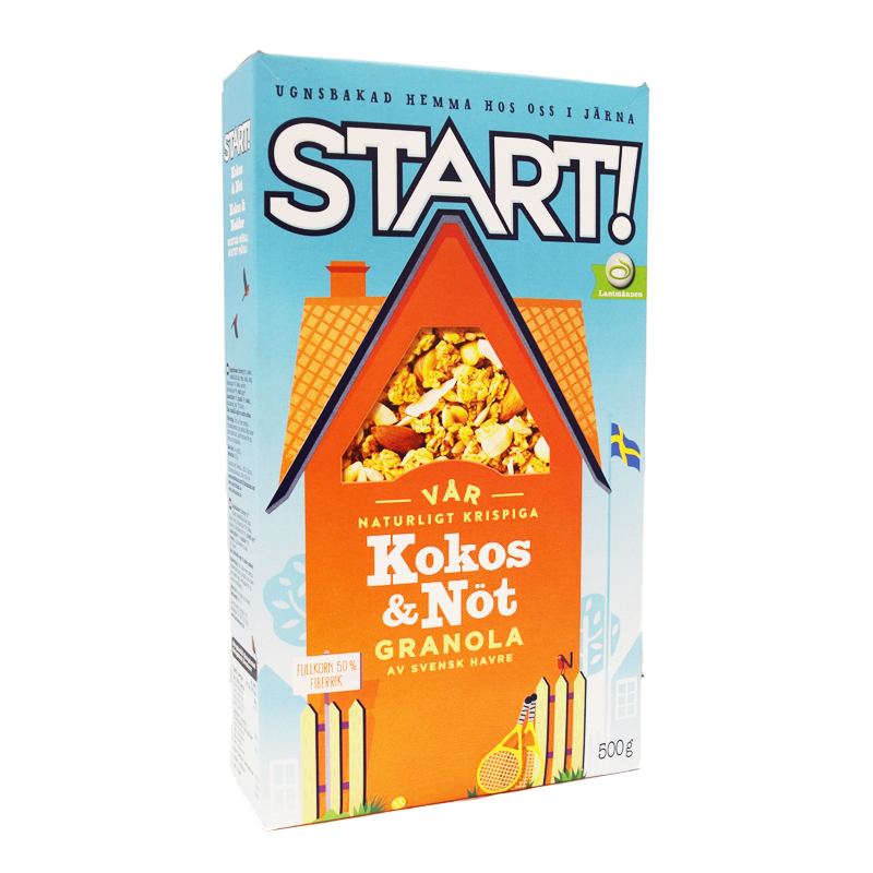 Granola Kokos & Nöt 500g - 28% rabatt