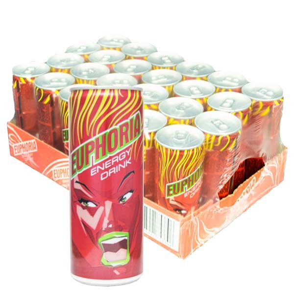 Euphoria Energy Drink 25cl x 24st