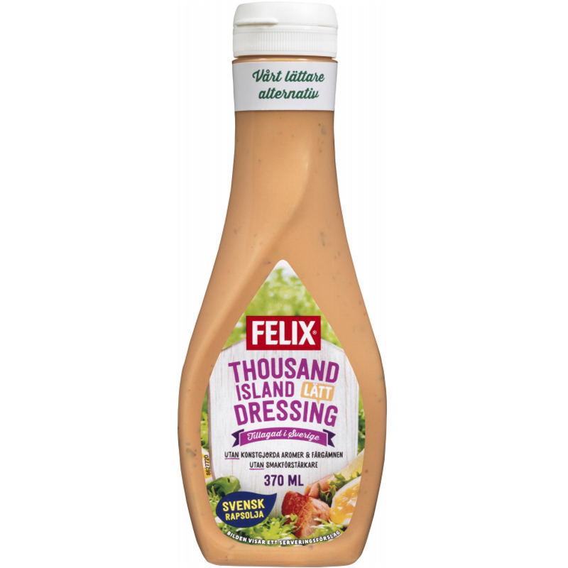 Dressing "Thousand Island Lätt" 370ml - 52% rabatt