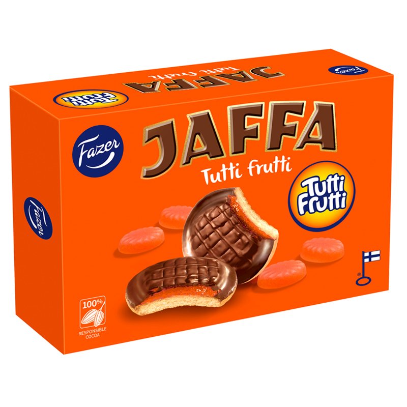 Kakor Jaffa Tutti Frutti - 27% rabatt