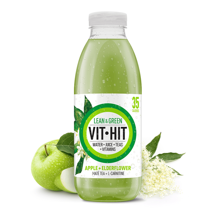 VitHit Grönt Äpple Fläder 50cl
