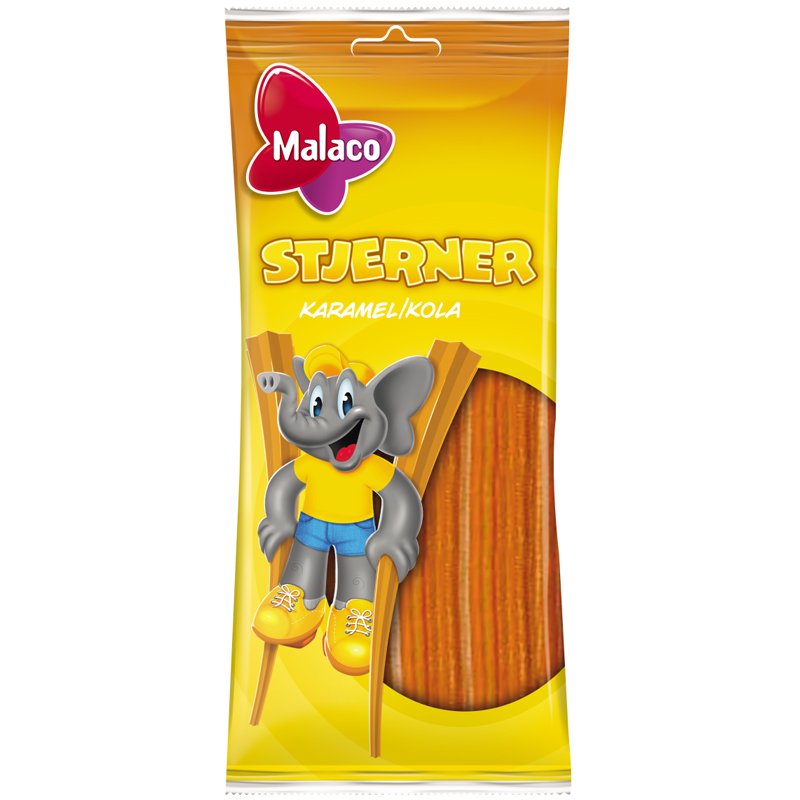Godissnören "Stjärnor" Karamell 92g - 33% rabatt