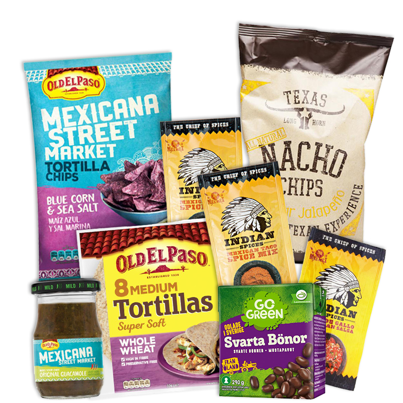 Taco-paketet - 63% rabatt