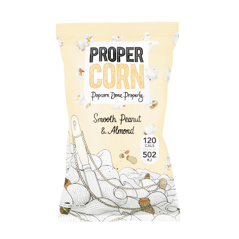 Popcorn "Smooth Peanut & Almond" 25g - 66% rabatt