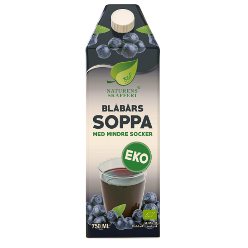 Eko Blåbärssoppa 750ml - 40% rabatt