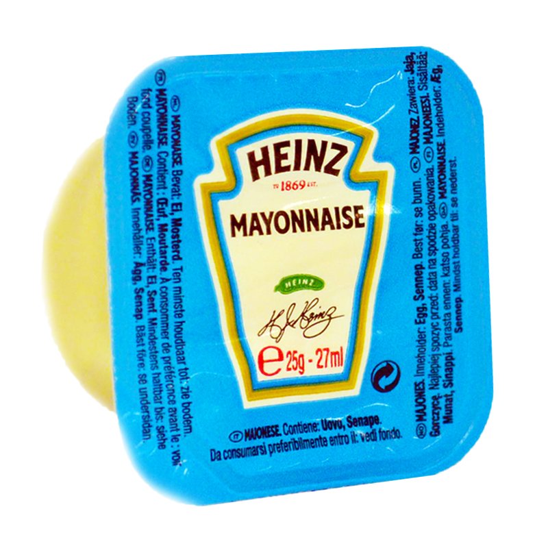 Majonäs Portionsförpackning - 80% rabatt