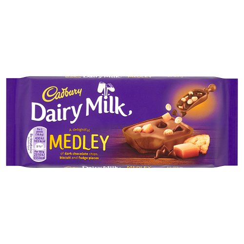 Cadbury Dairy Milk Medley Fudge 93g
