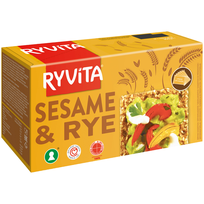 Knäckebröd Sesame & Rye - 15% rabatt