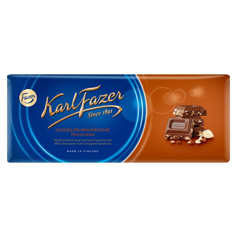 Mjölkchoklad "Hackade Hasselnötter" 200g - 28% rabatt